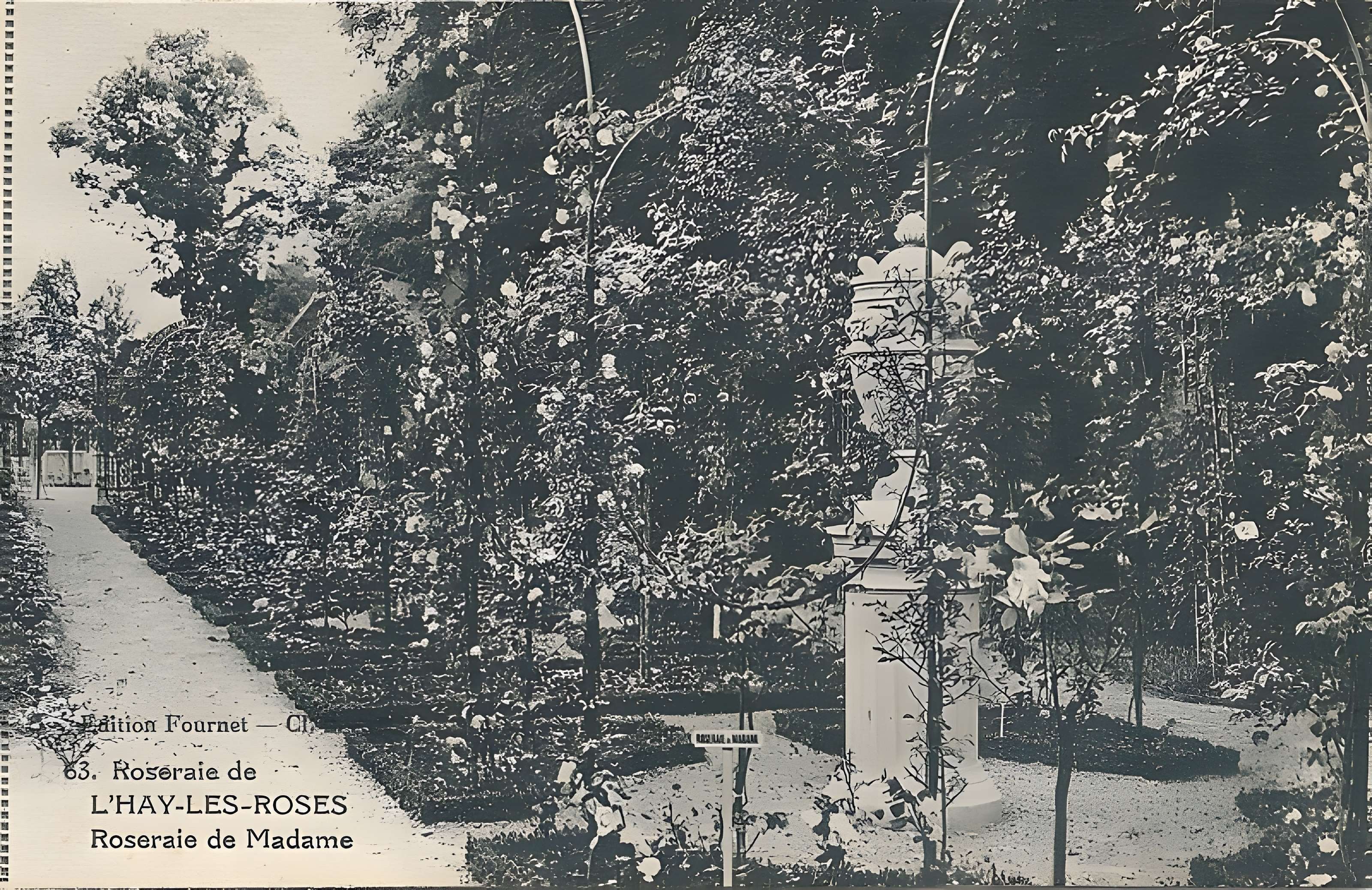Roseraie du Val-de-Marne à L'Haÿ-les-Roses