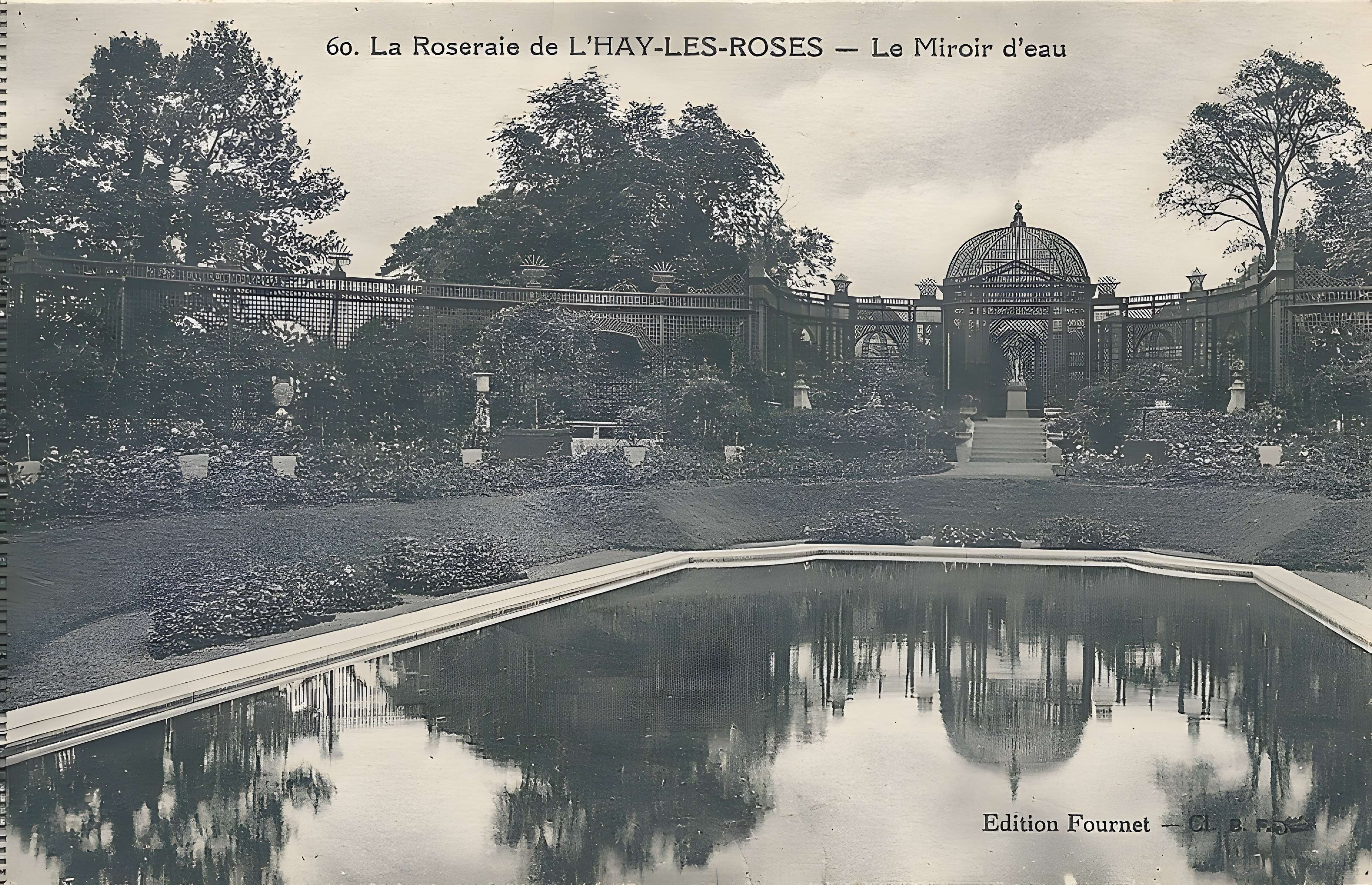 Roseraie du Val-de-Marne à L'Haÿ-les-Roses