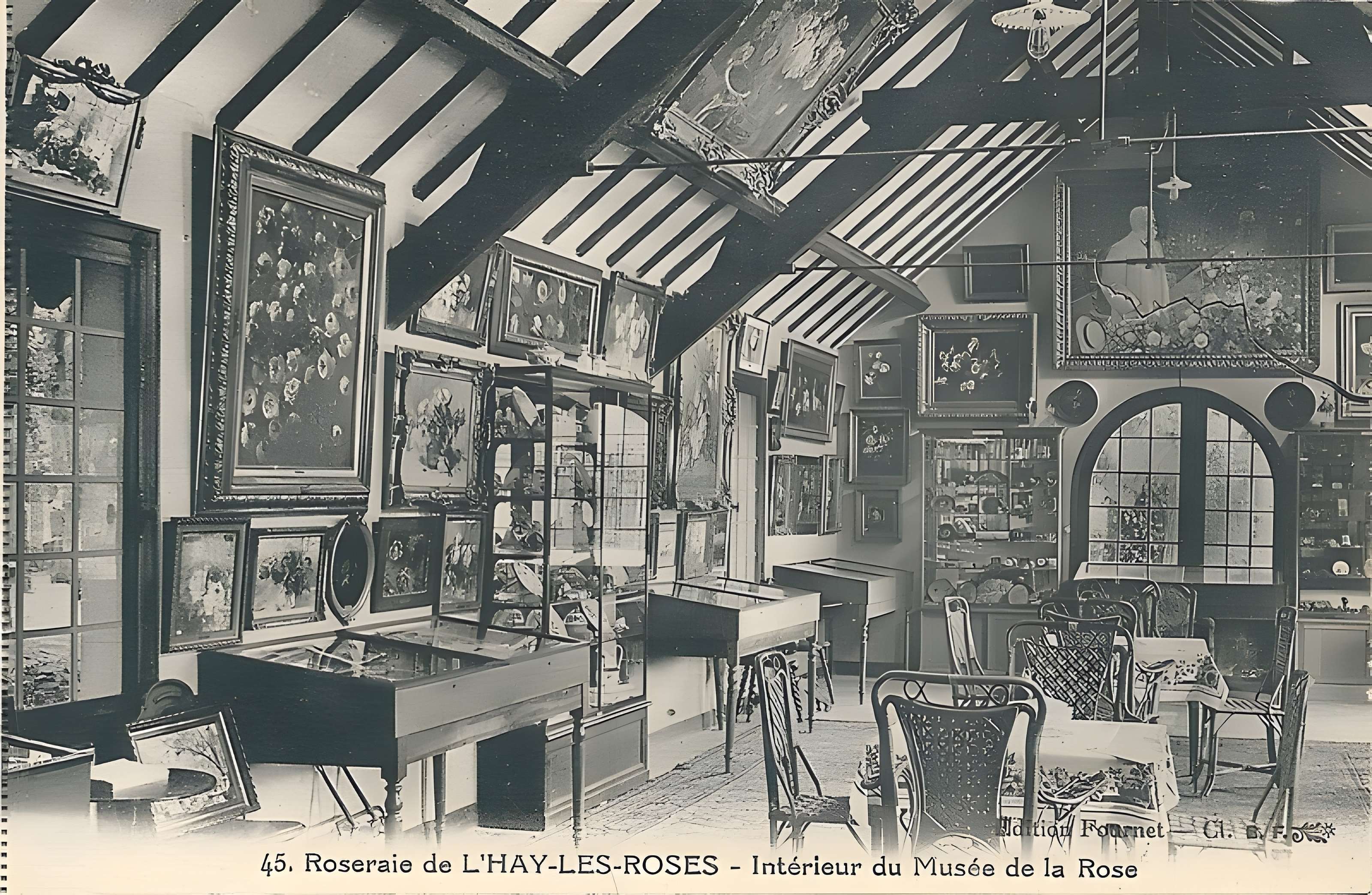 Roseraie du Val-de-Marne à L'Haÿ-les-Roses