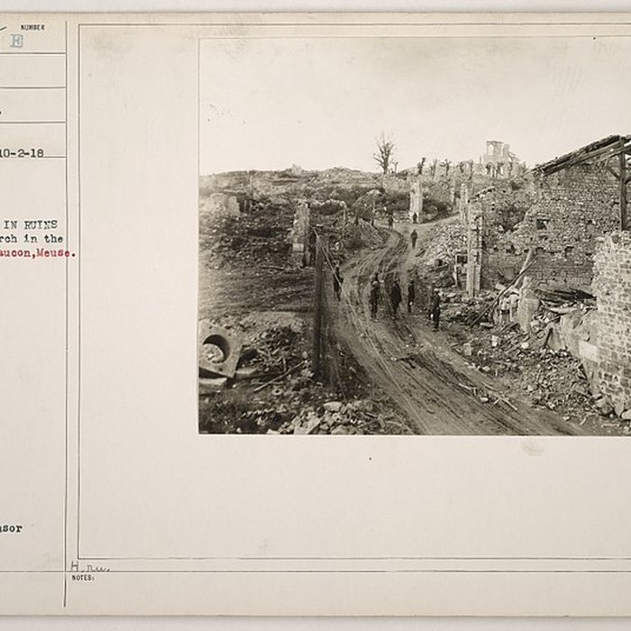 Photo de Ruine de la collégiale Saint-Germain à Montfaucon-dArgonne