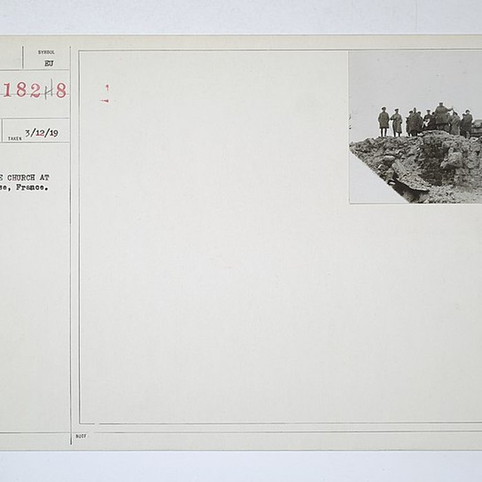 Photo de Ruine de la collégiale Saint-Germain à Montfaucon-dArgonne