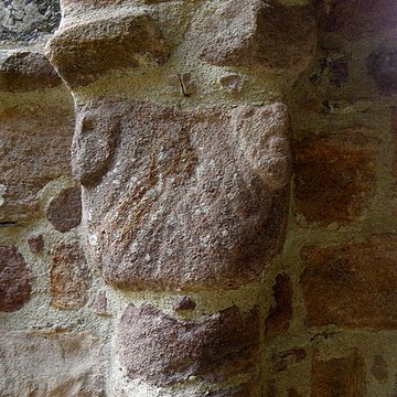 Ruines de la rotonde dite Temple de Lanleff