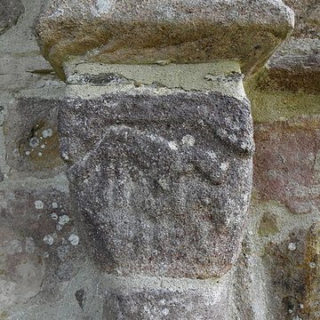 Ruines de la rotonde dite Temple de Lanleff