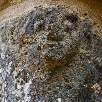 Ruines de la rotonde dite Temple de Lanleff