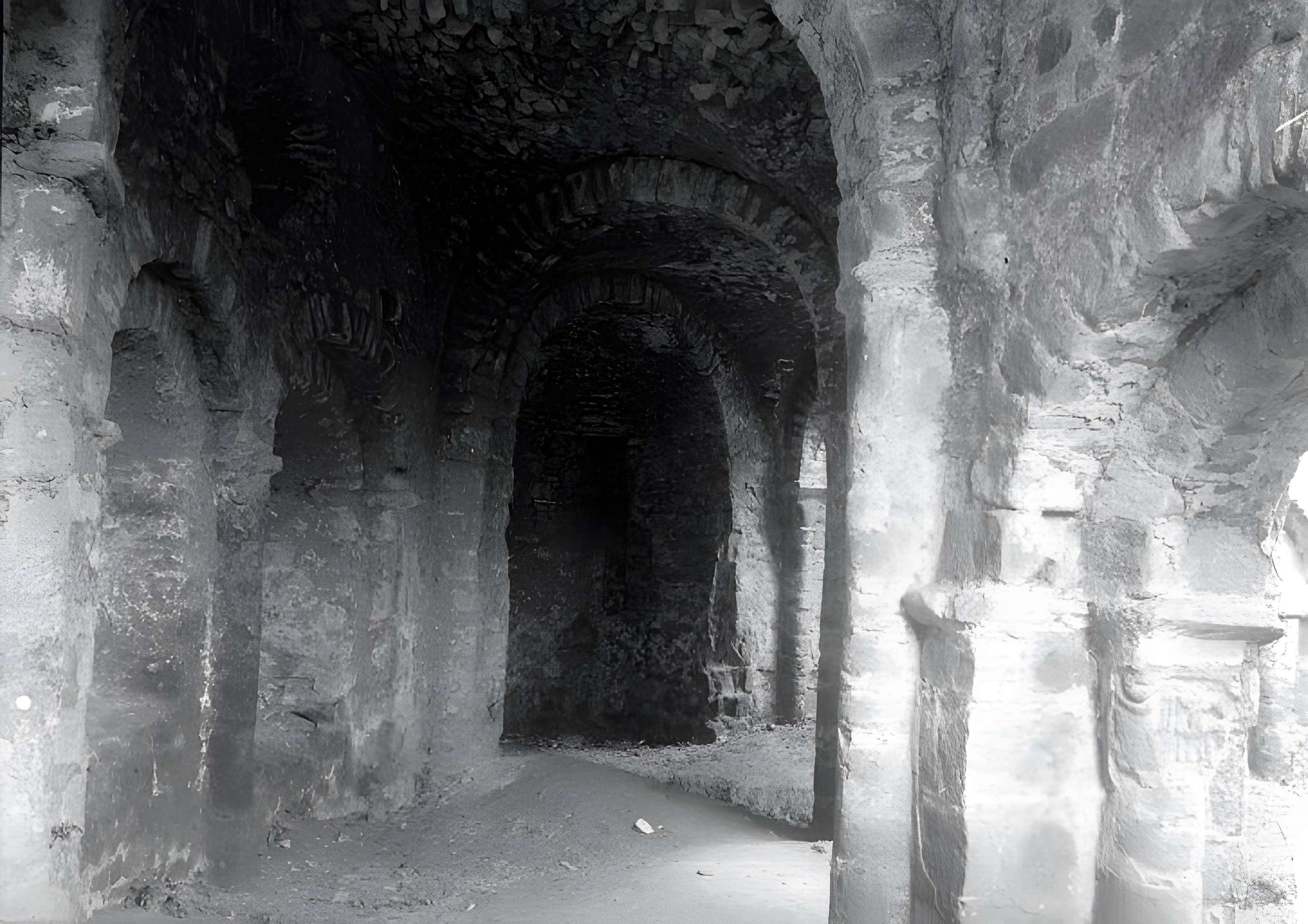 Ruines de la rotonde dite Temple de Lanleff