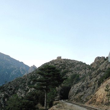 Ruines du fort de Vivario ou redoute de Pasciola