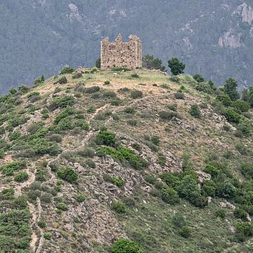 Ruines du fort de Vivario ou redoute de Pasciola