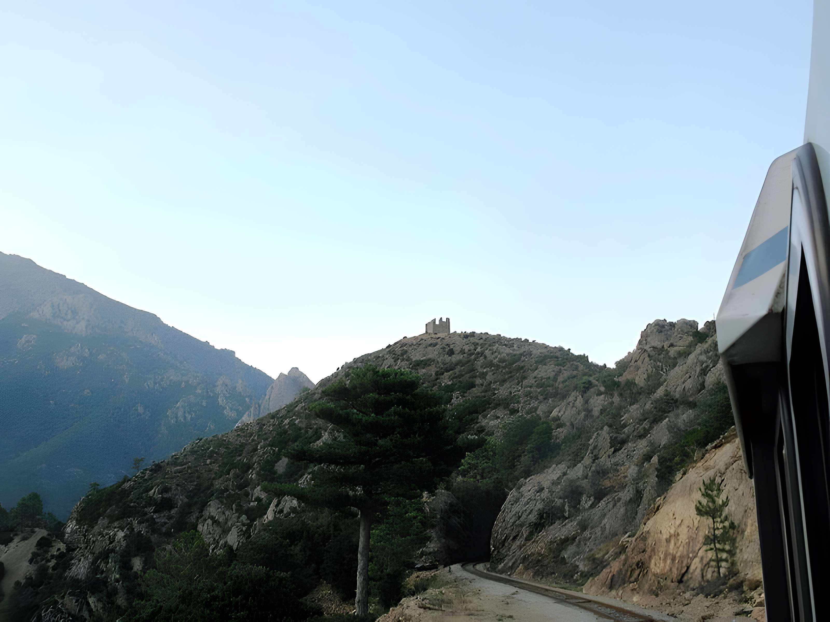 Ruines du fort de Vivario ou redoute de Pasciola
