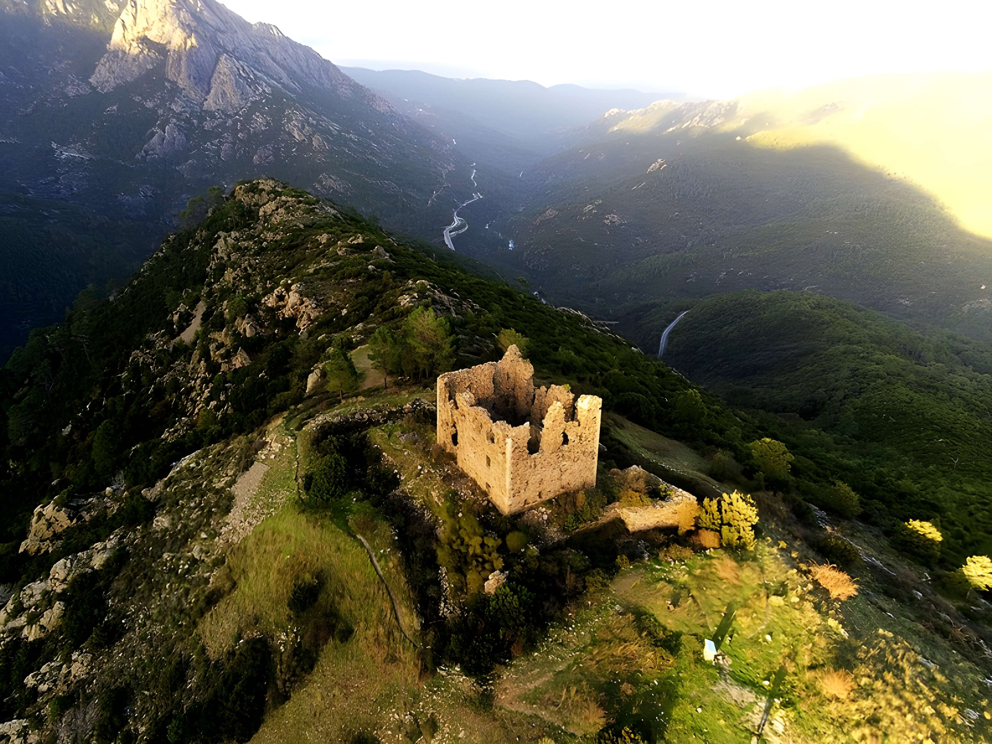 Ruines du fort de Vivario ou redoute de Pasciola