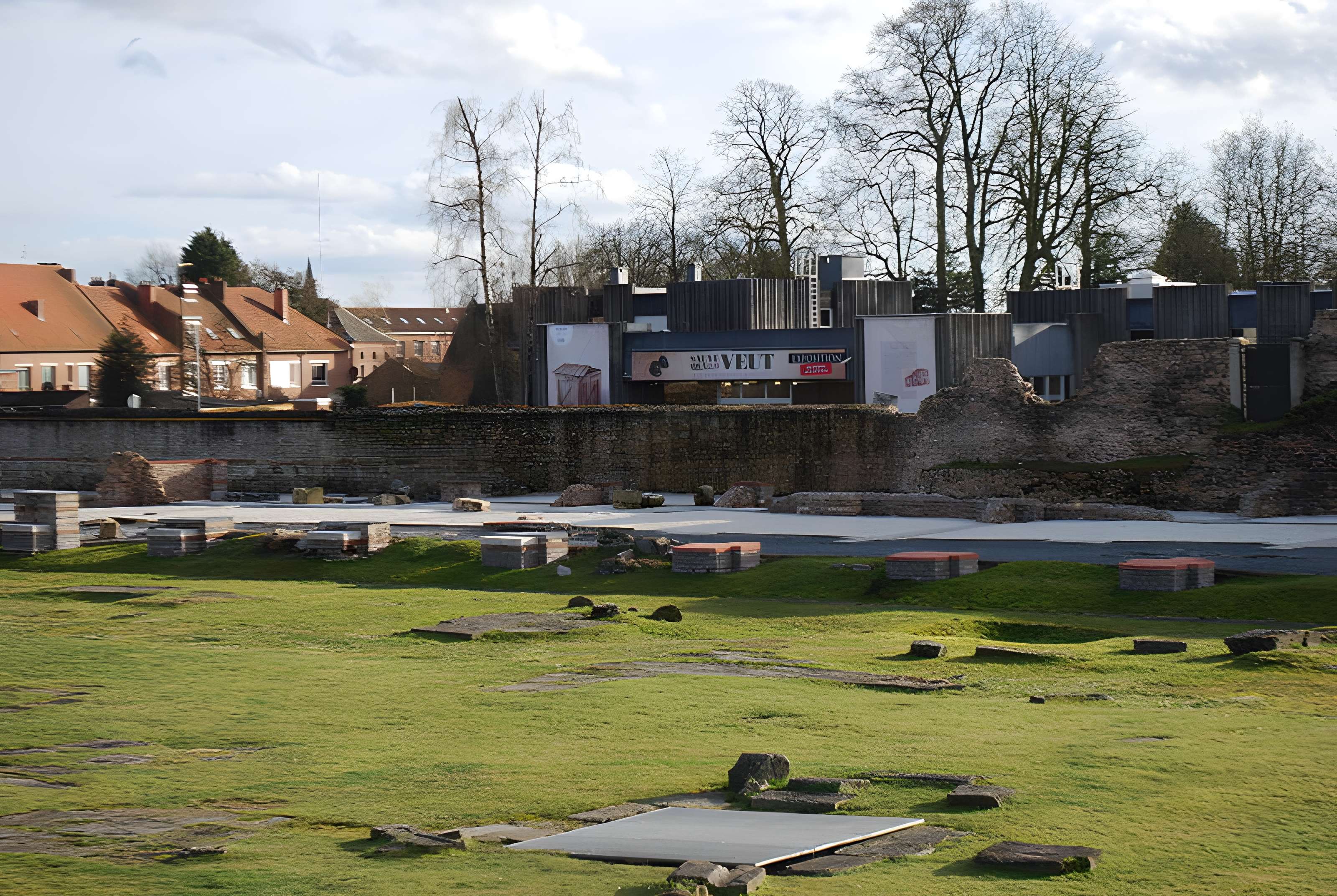 Ruines gallo-romaines de Bavay