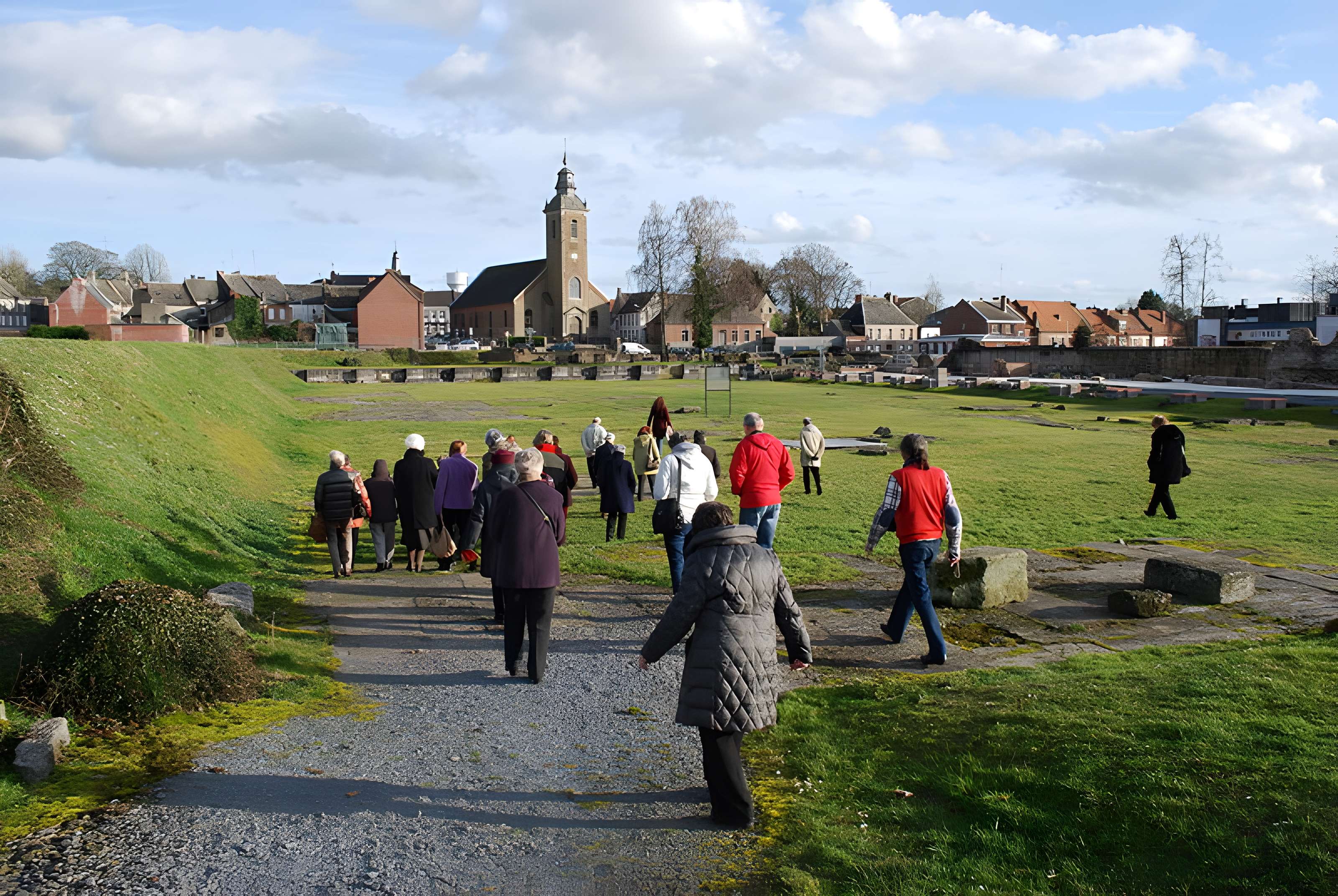 Ruines gallo-romaines de Bavay