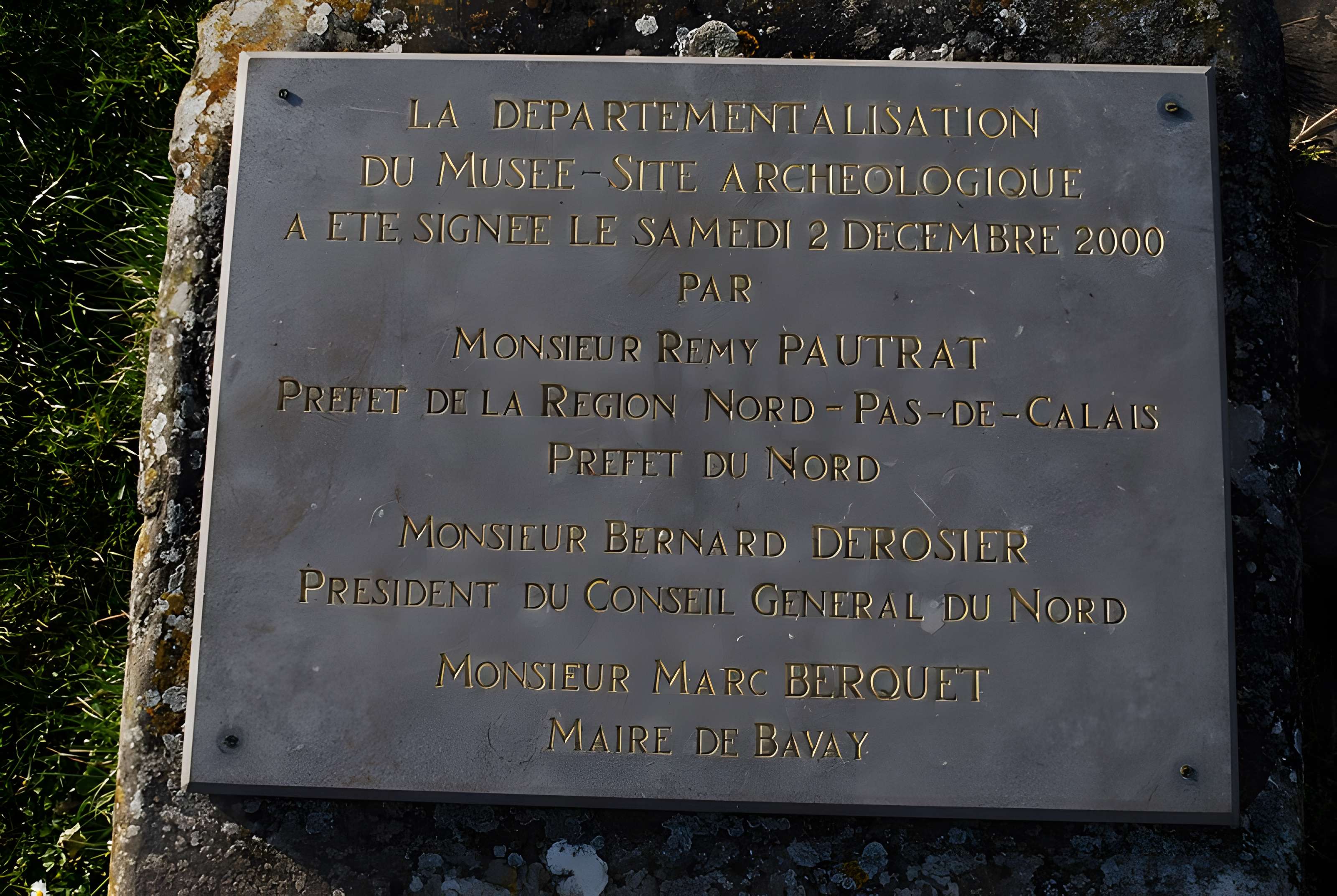 Ruines gallo-romaines de Bavay