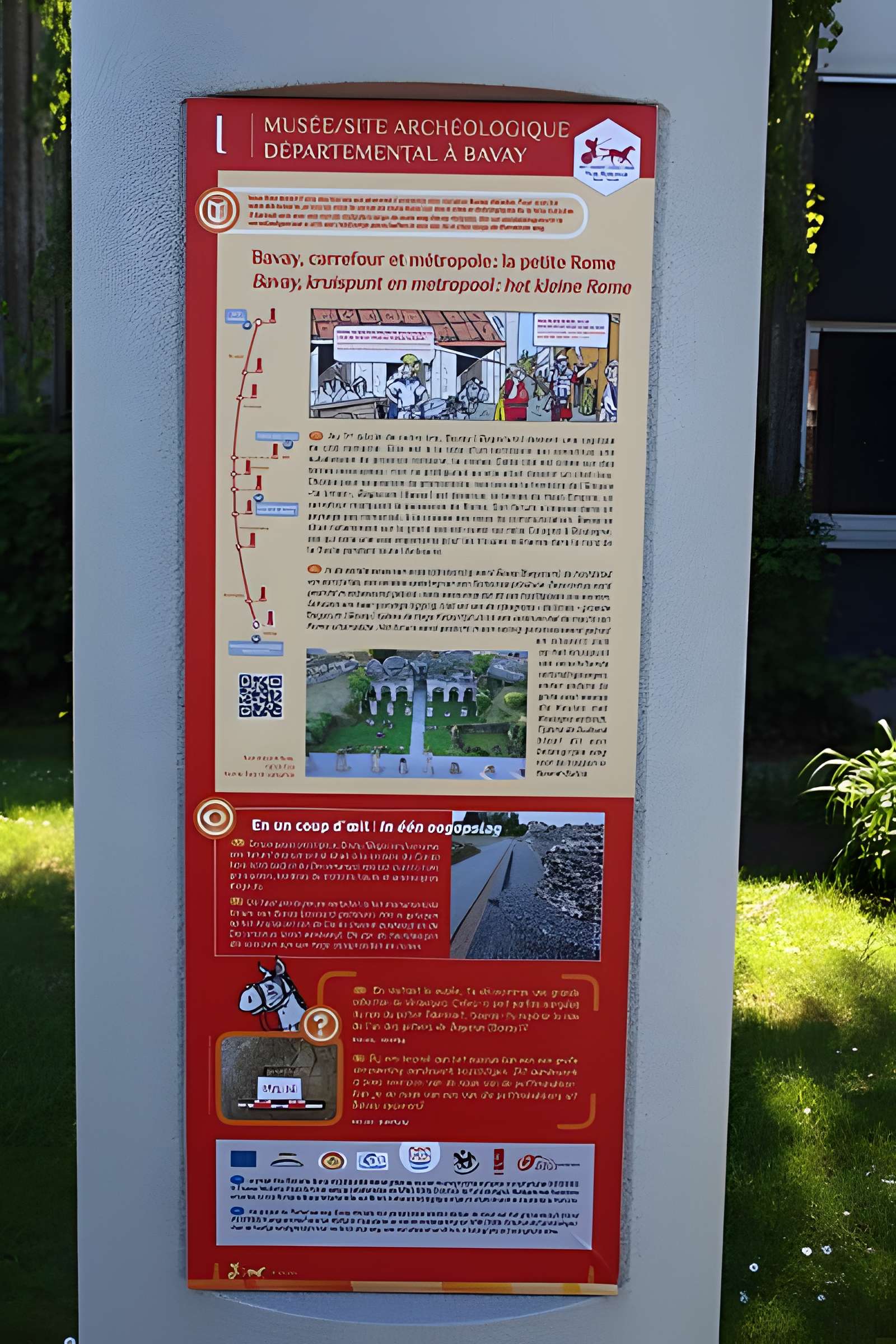 Ruines gallo-romaines de Bavay