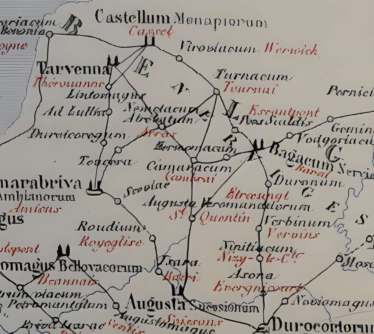 Ruines gallo-romaines de Bavay