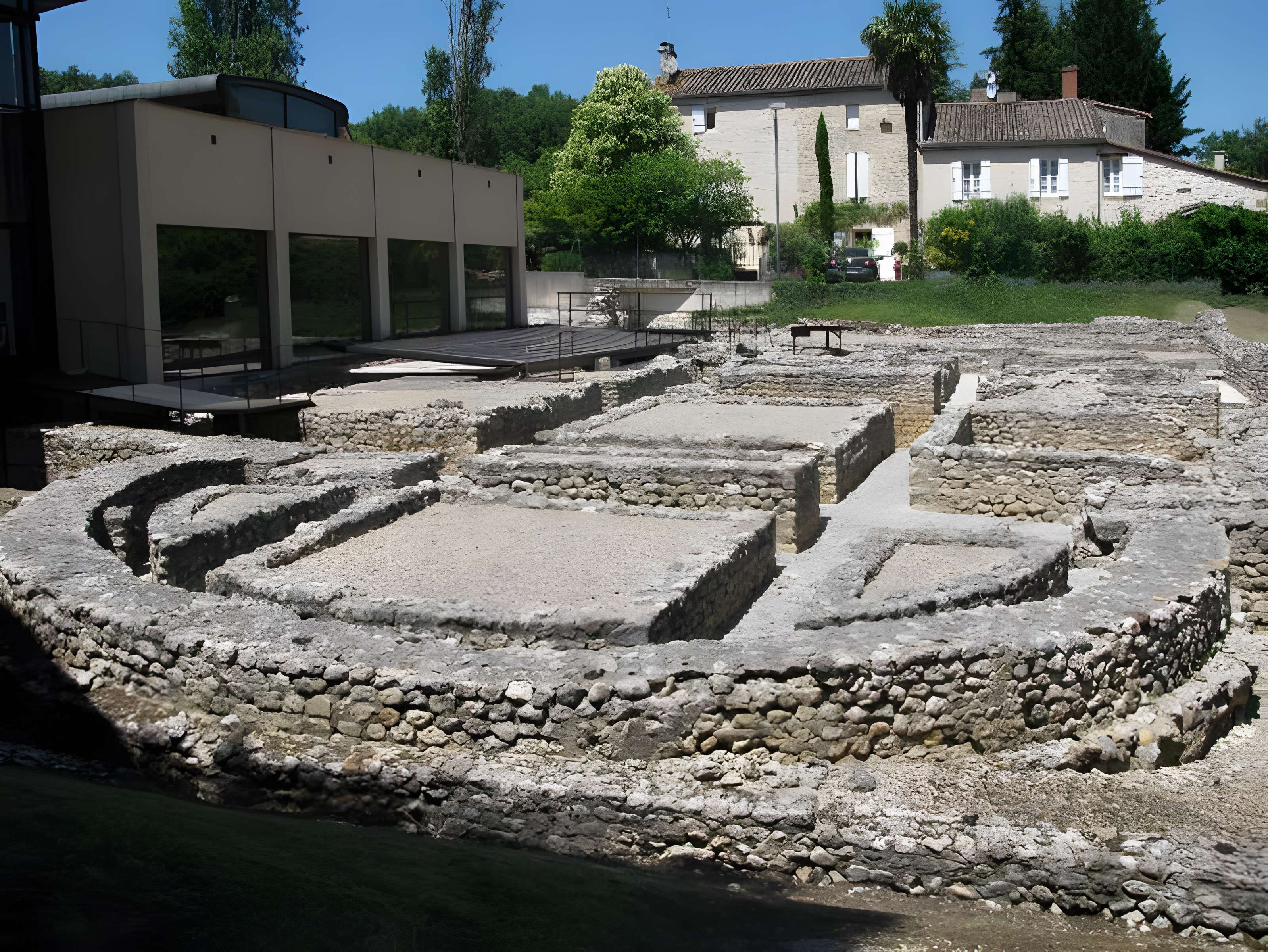 Ruines gallo-romaines de Montcaret