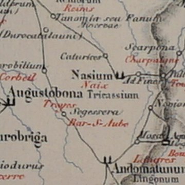 Ruines romaines de Nasium à Naix-aux-Forges