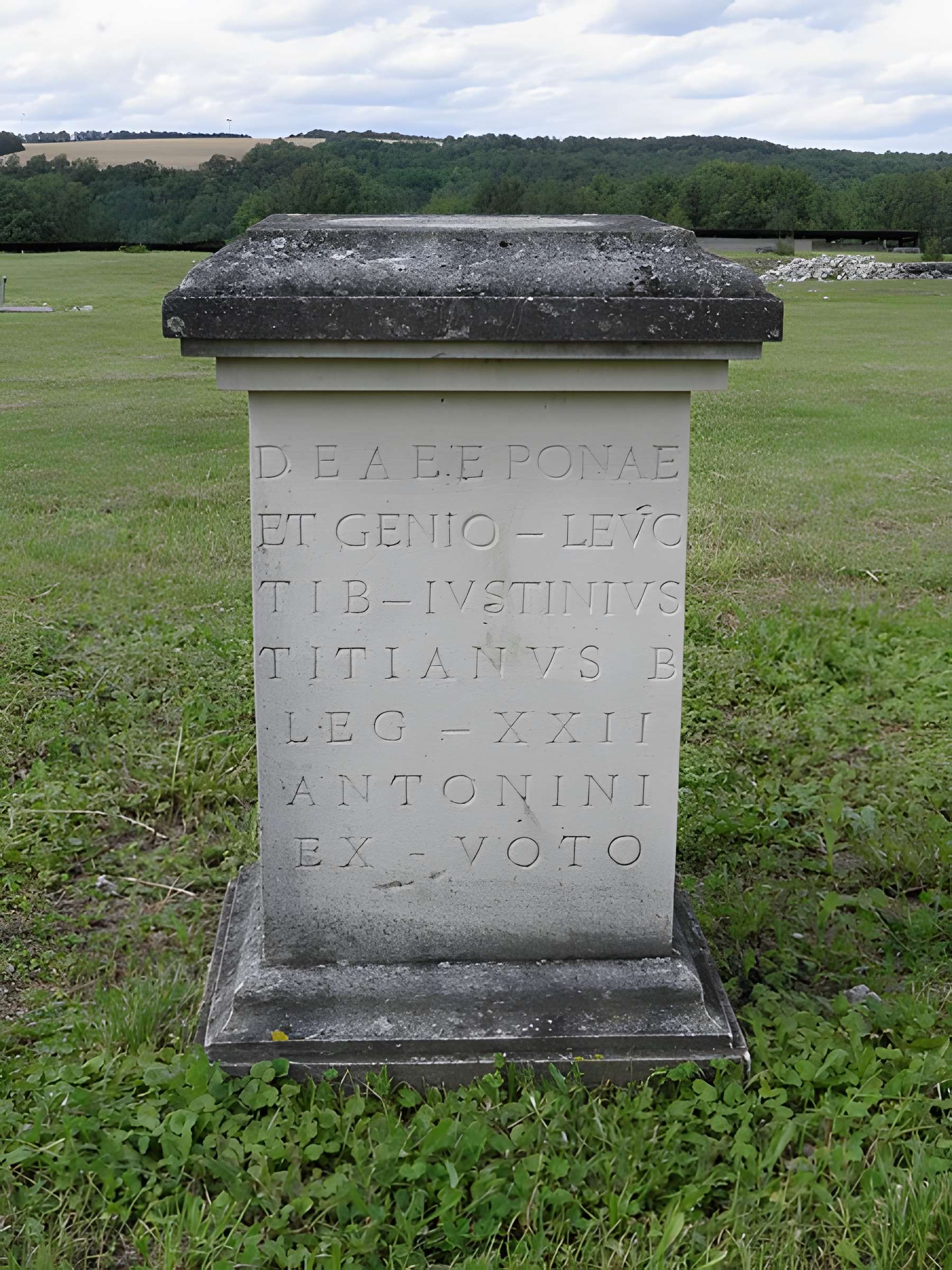 Ruines romaines de Nasium à Naix-aux-Forges
