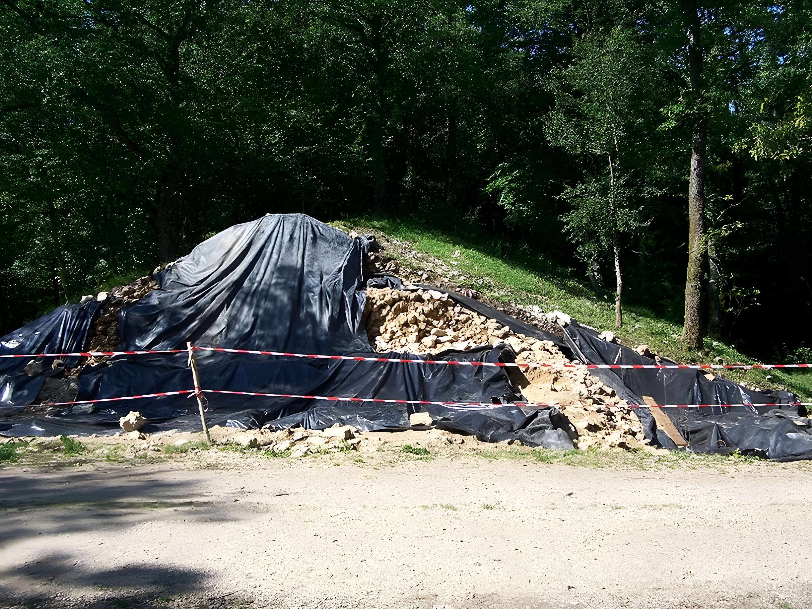 Ruines romaines de Nasium à Naix-aux-Forges