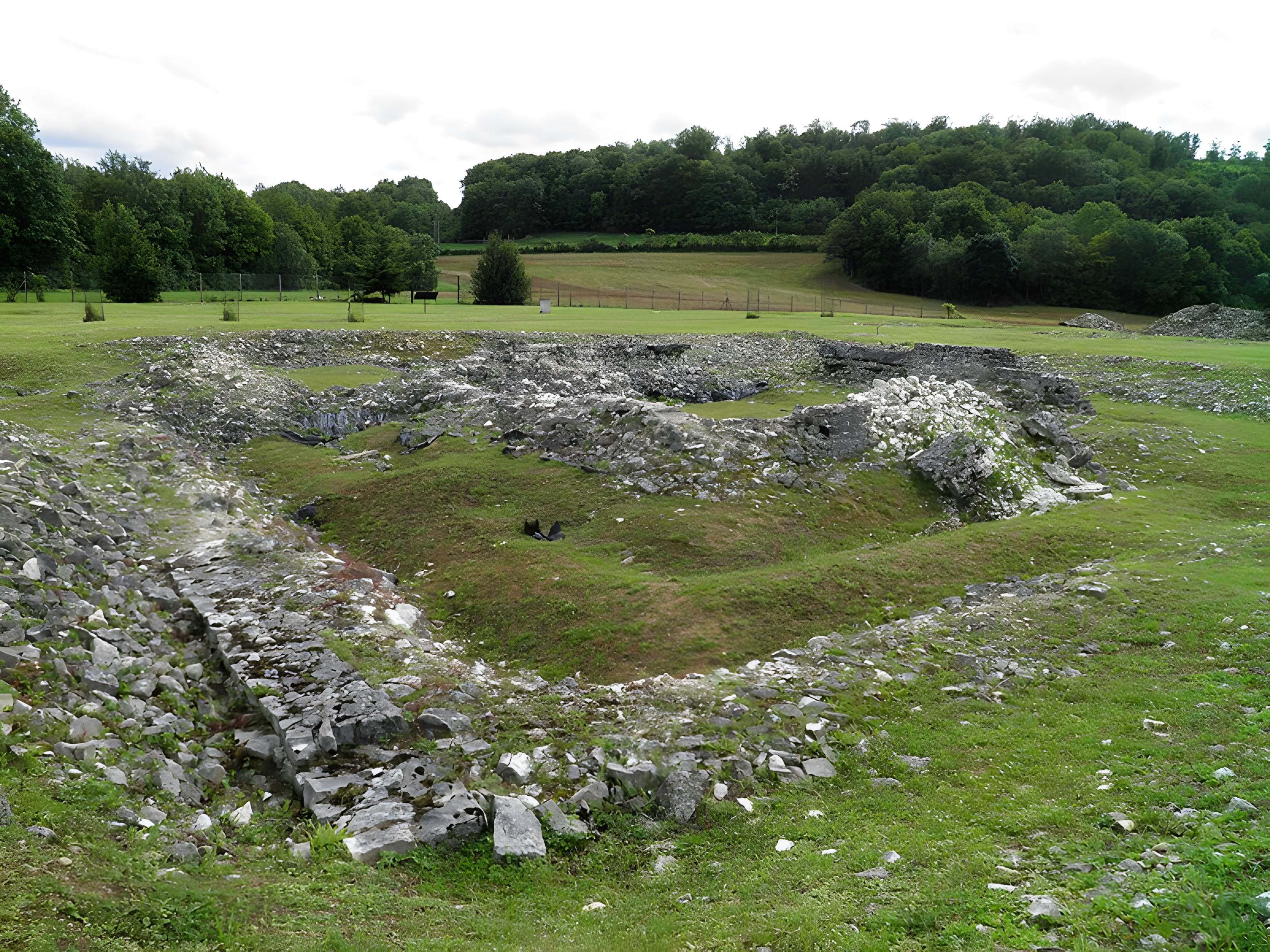 Ruines romaines de Nasium à Naix-aux-Forges