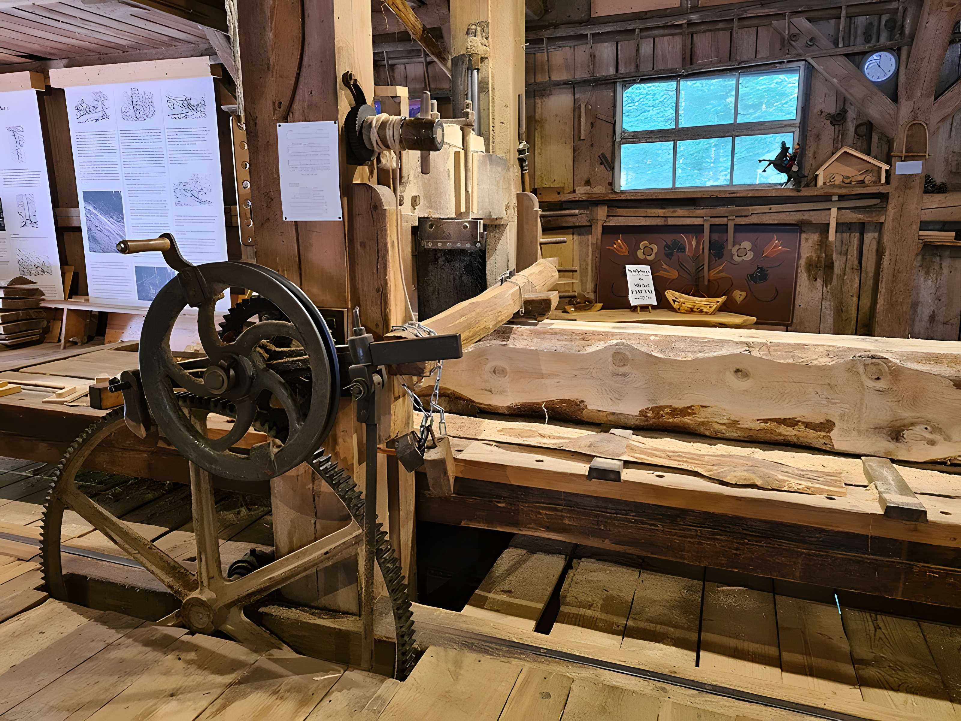 Scierie du Lançoir à Ban-sur-Meurthe-Clefcy