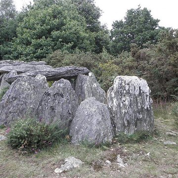 Sépulture mégalithique de Tréal à Saint-Just