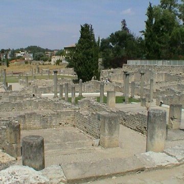 Site archéologique de la Villasse à Vaison-la-Romaine