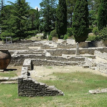 Site archéologique de la Villasse à Vaison-la-Romaine