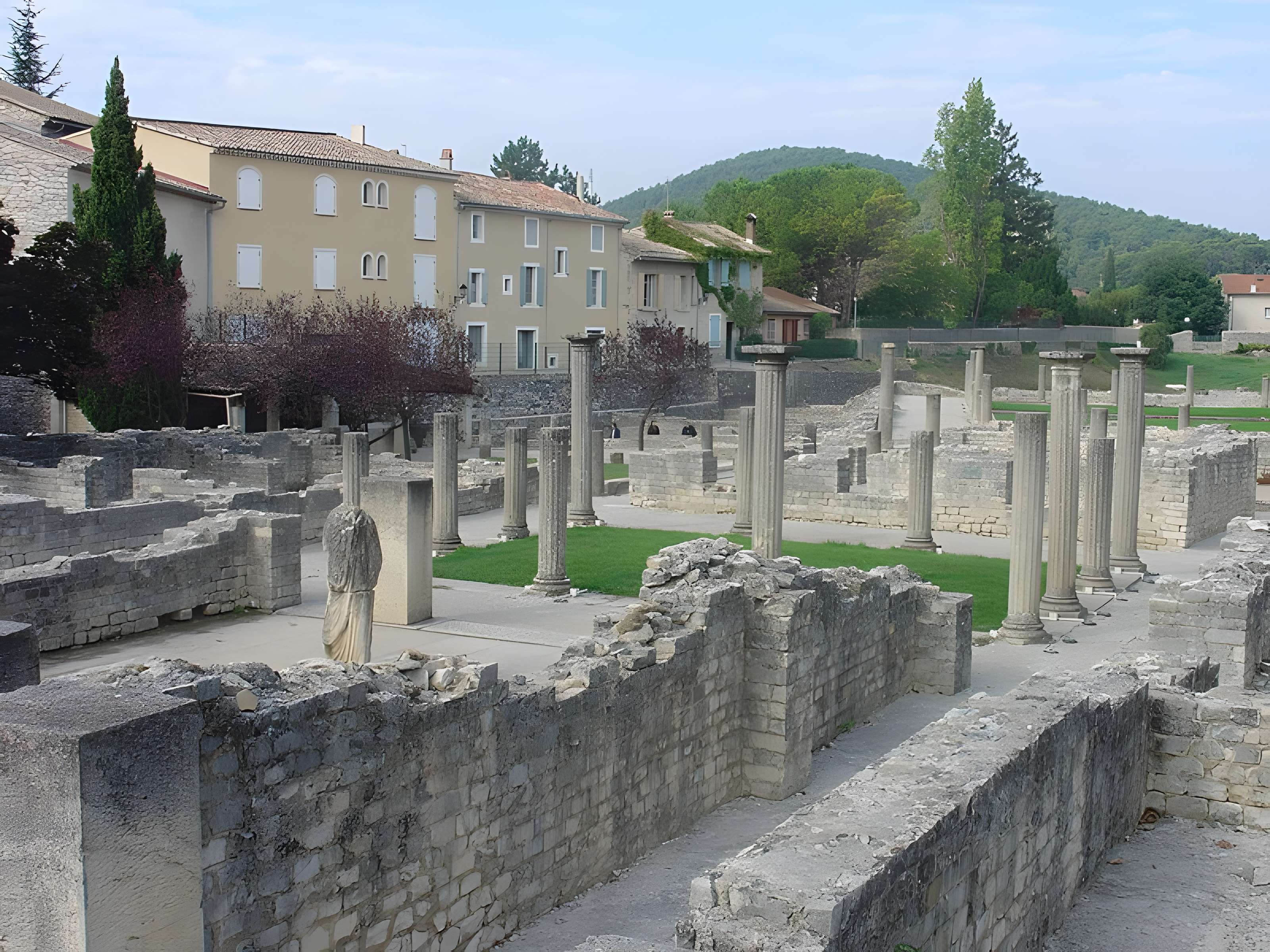Site archéologique de la Villasse à Vaison-la-Romaine 