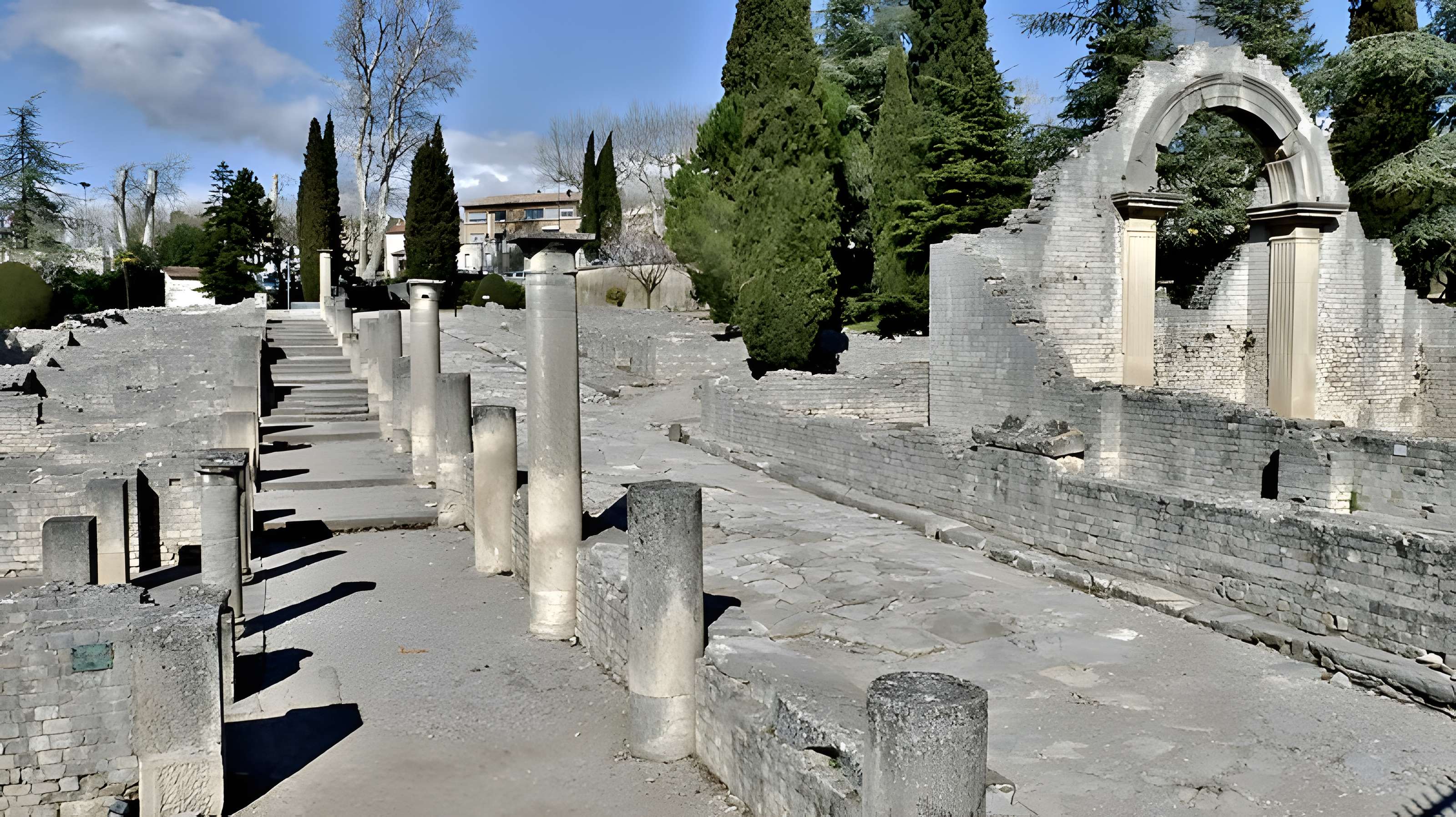 Site archéologique de la Villasse à Vaison-la-Romaine