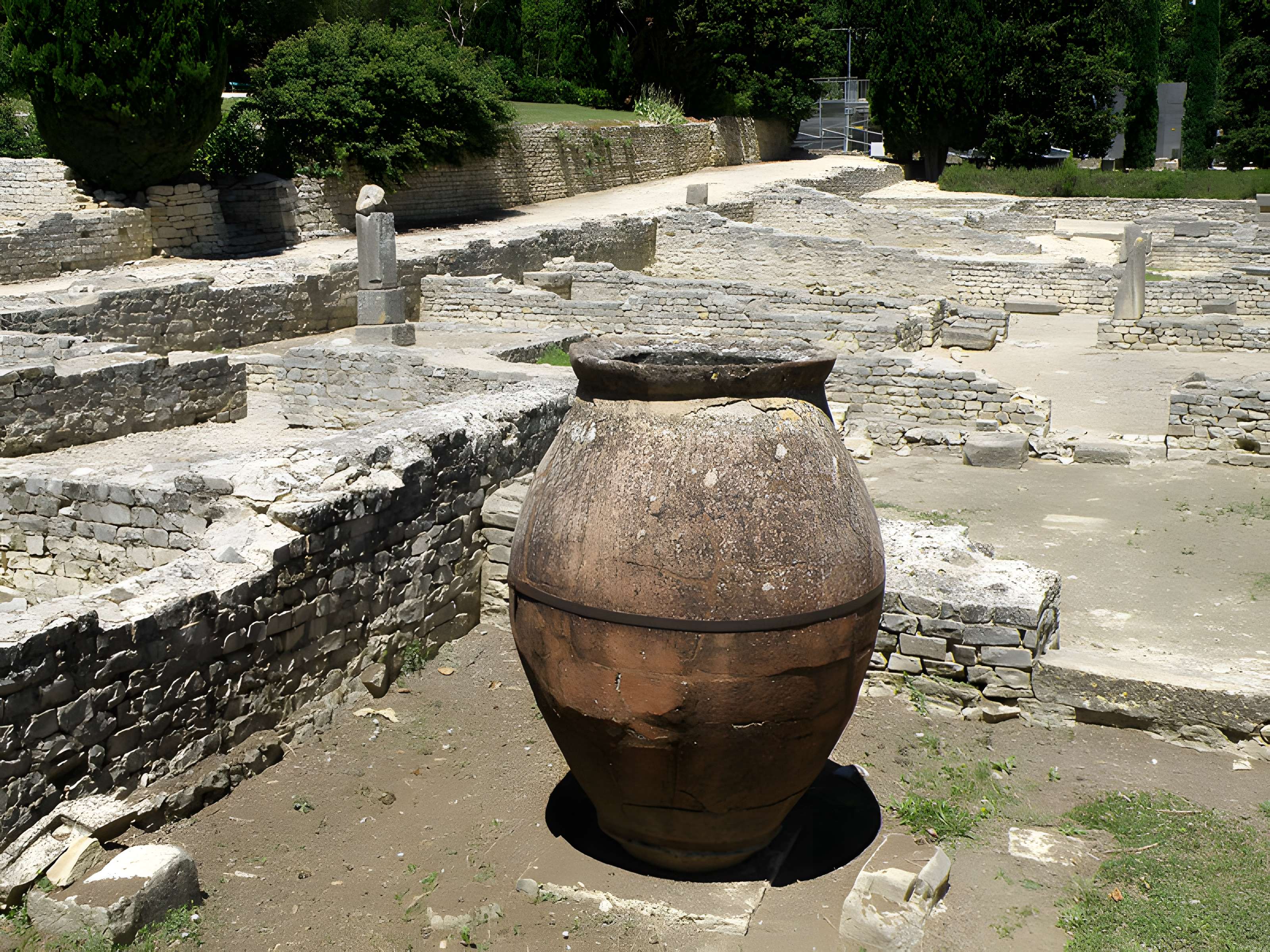 Site archéologique de la Villasse à Vaison-la-Romaine