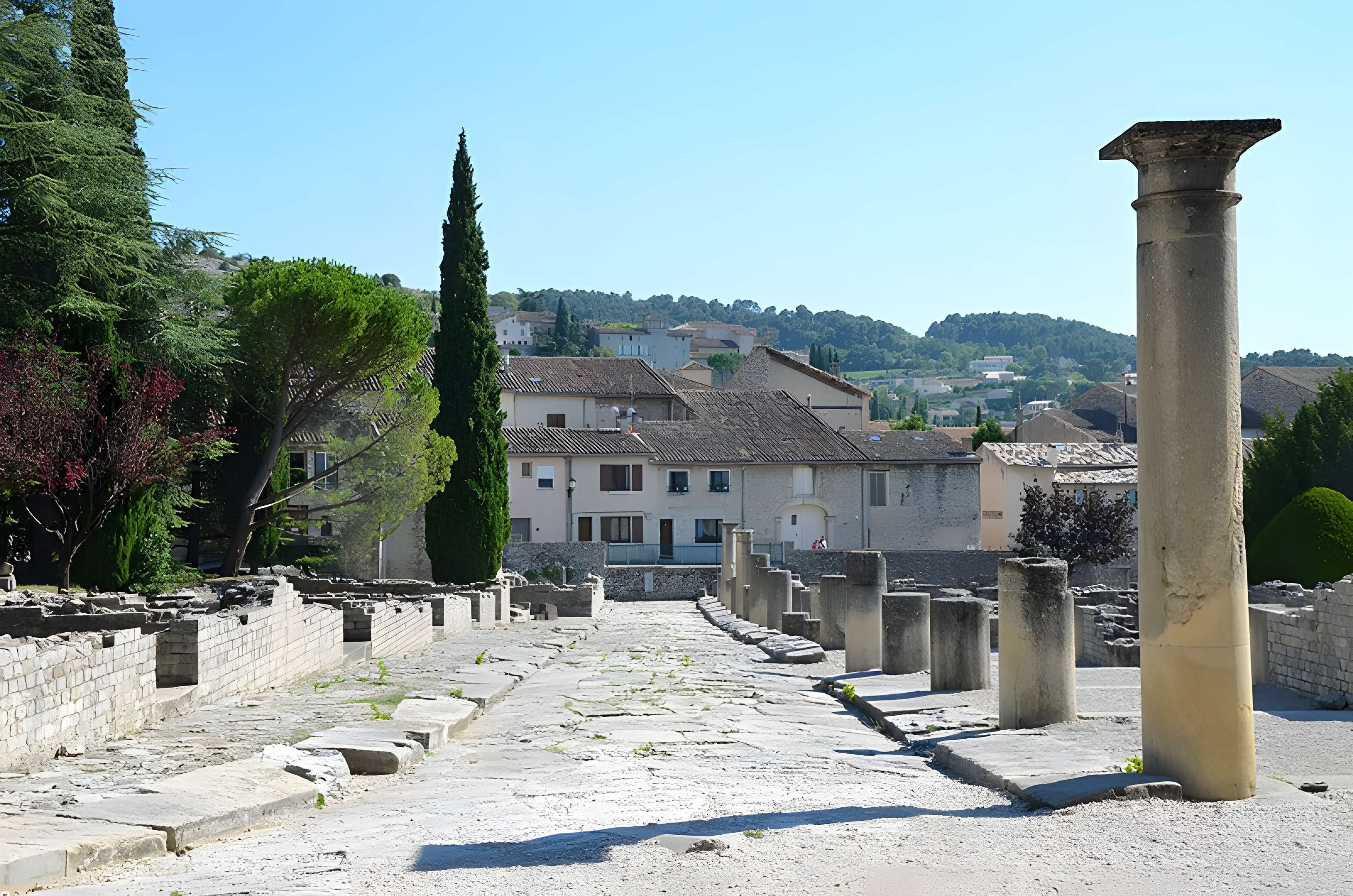 Site archéologique de la Villasse à Vaison-la-Romaine