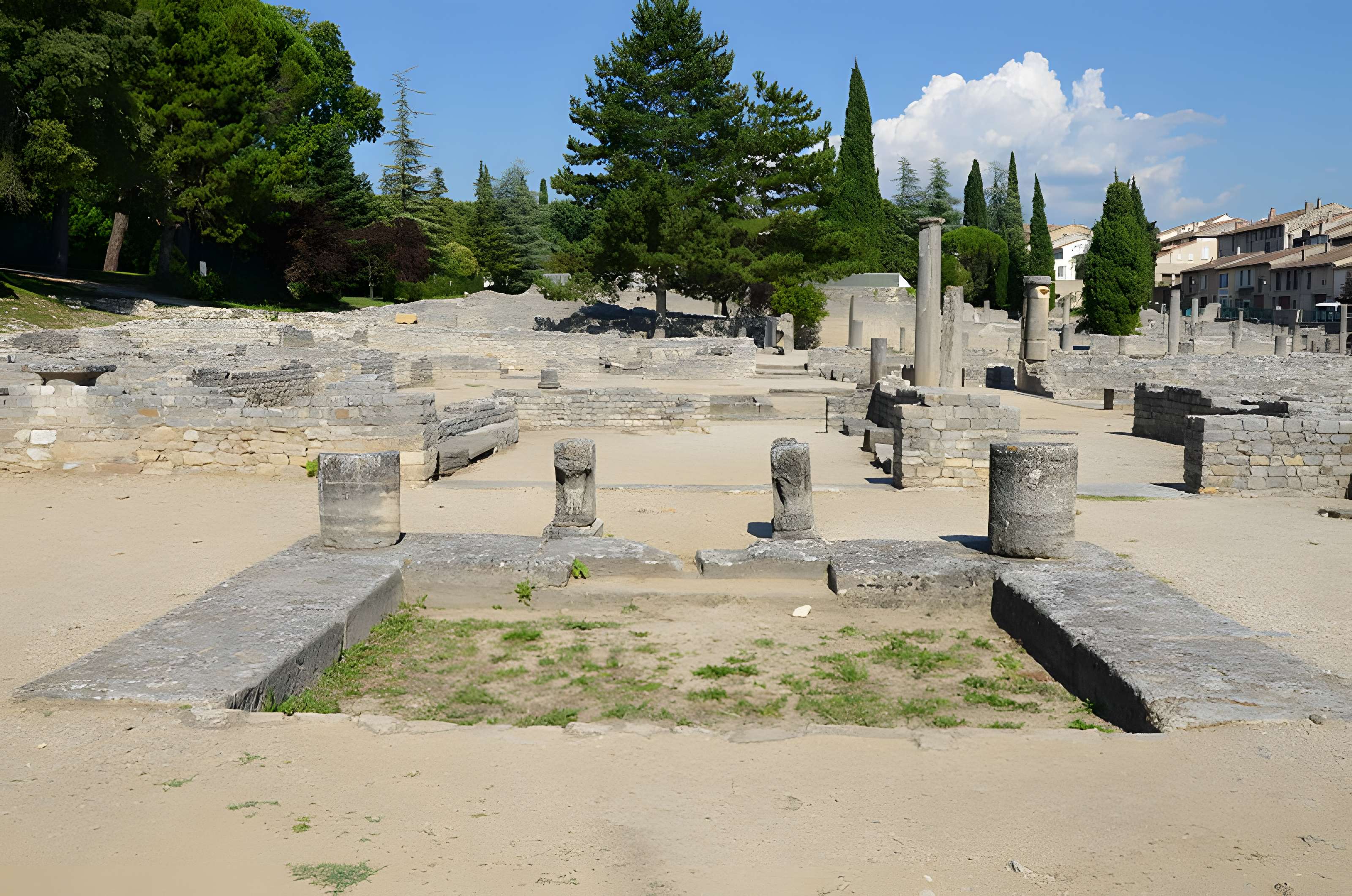 Site archéologique de la Villasse à Vaison-la-Romaine