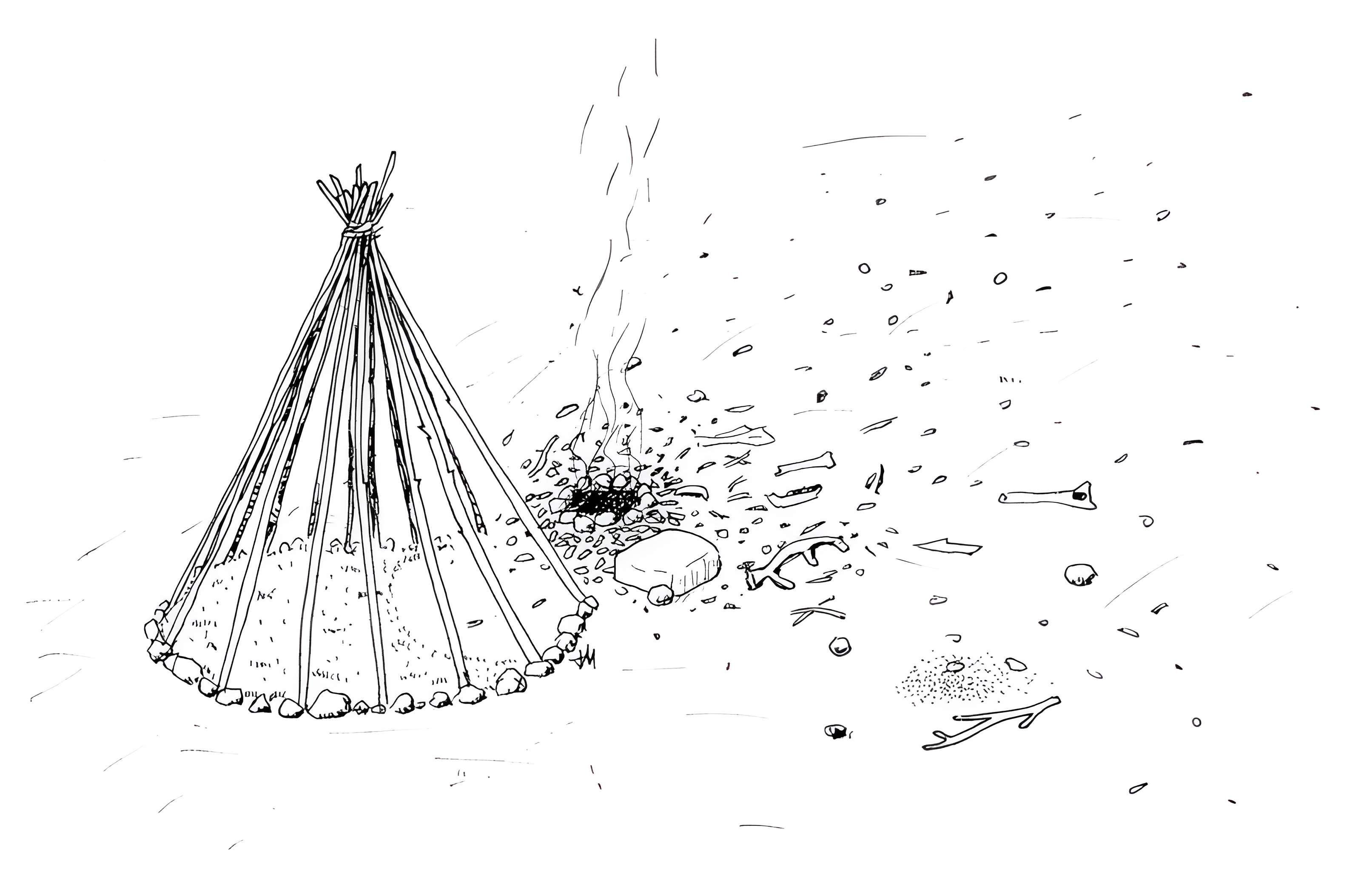 Site archéologique de Pincevent à La Grande-Paroisse