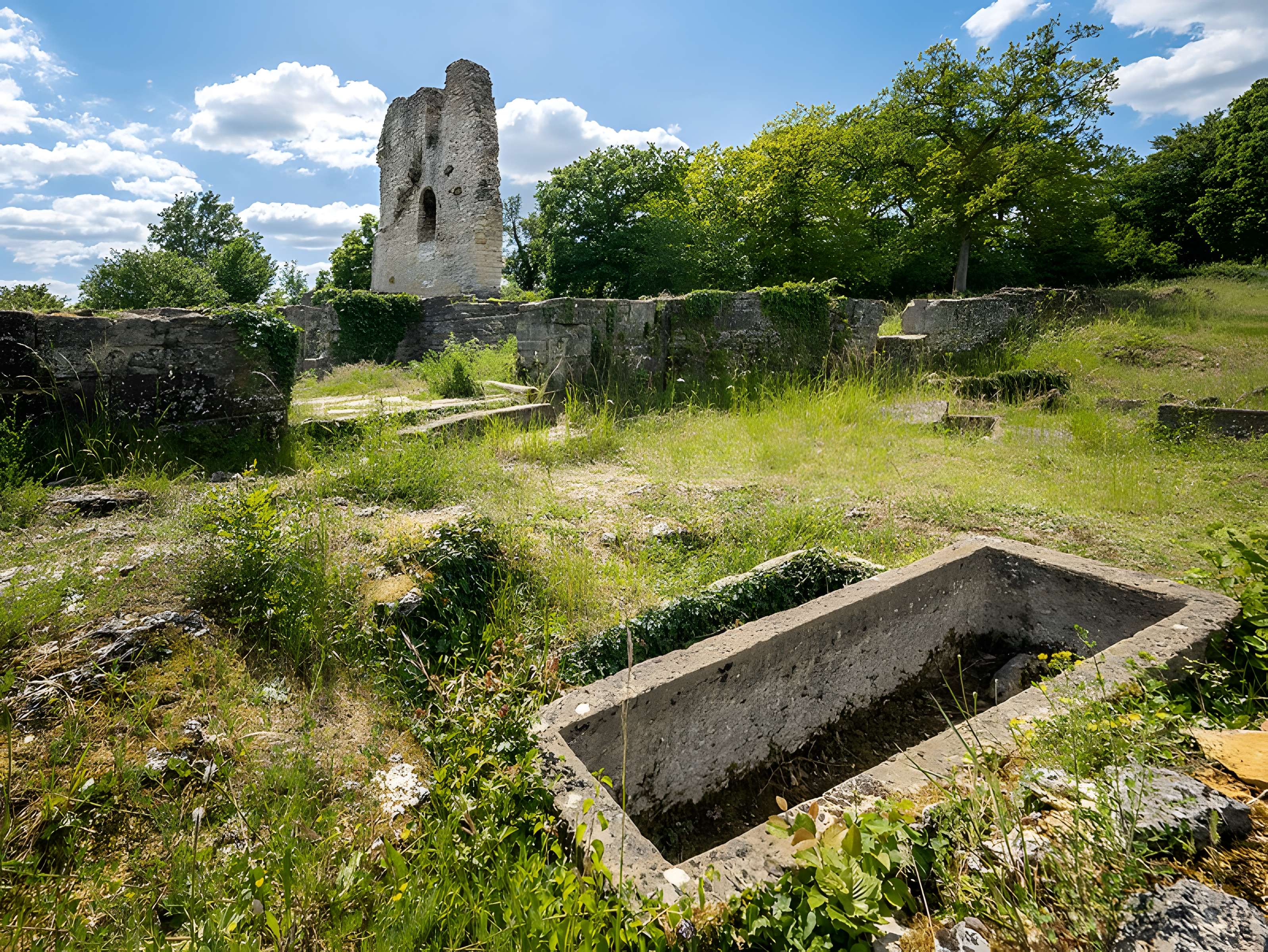 Site archéologique du Mont-Saint-Germain à Châtel-Saint-Germain