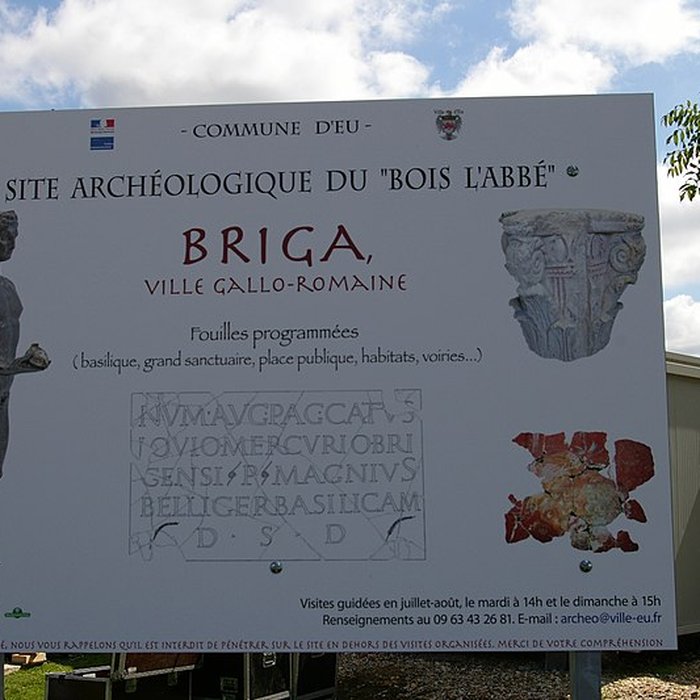 Photo de Briga : site archéologique gallo-romain du Bois lAbbé