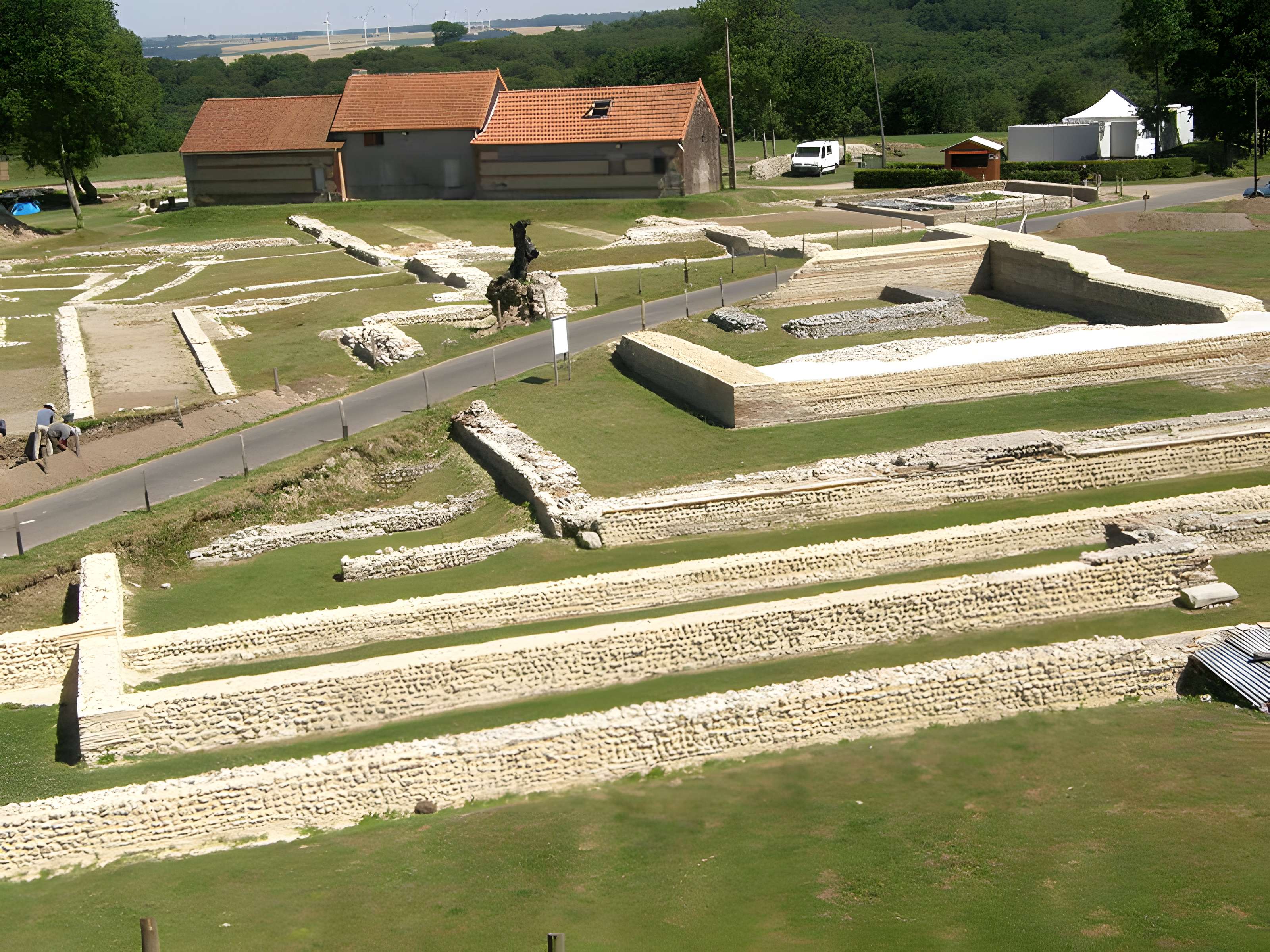 Briga : site archéologique gallo-romain du Bois l'Abbé