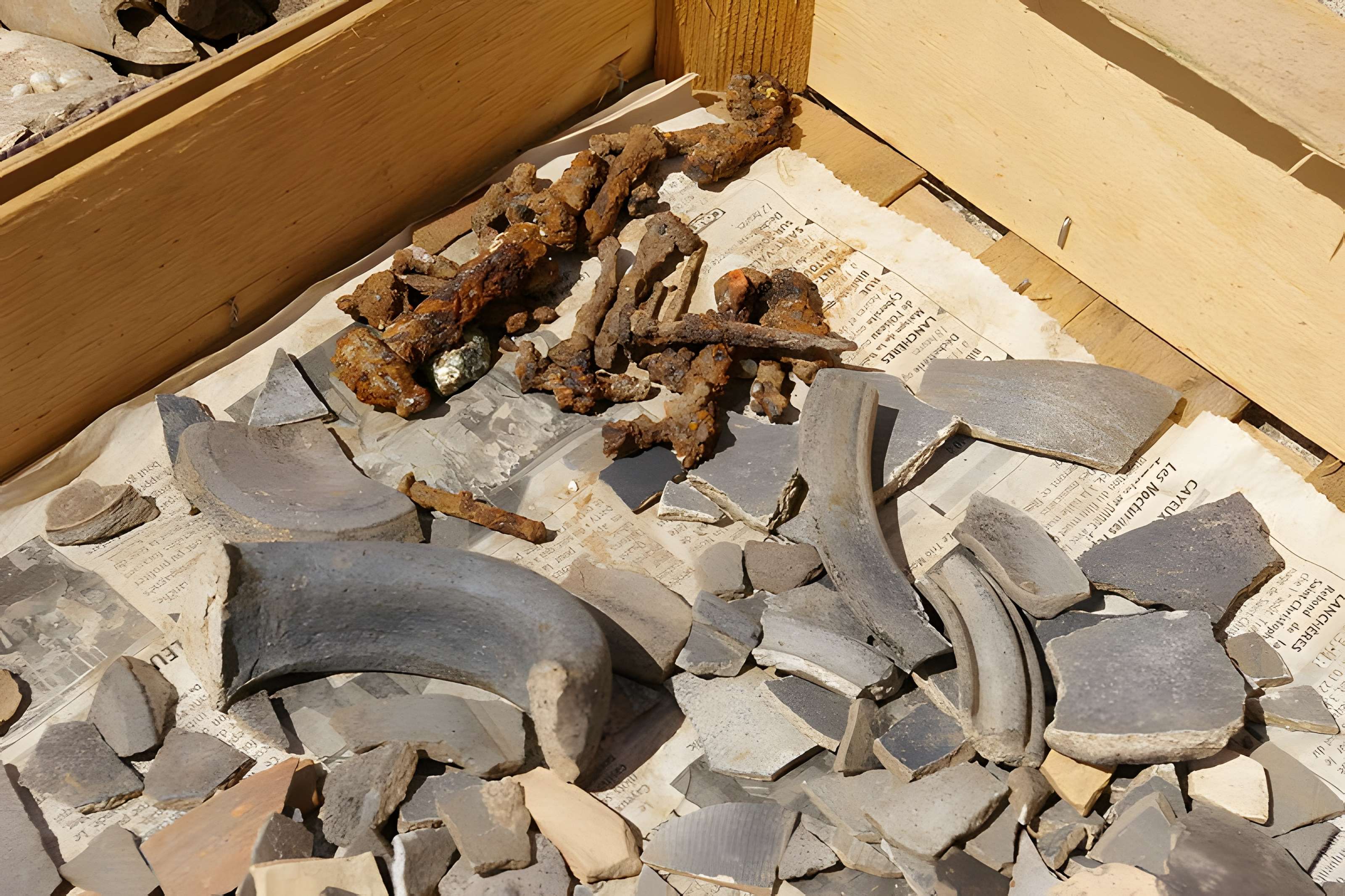 Briga : site archéologique gallo-romain du Bois l'Abbé