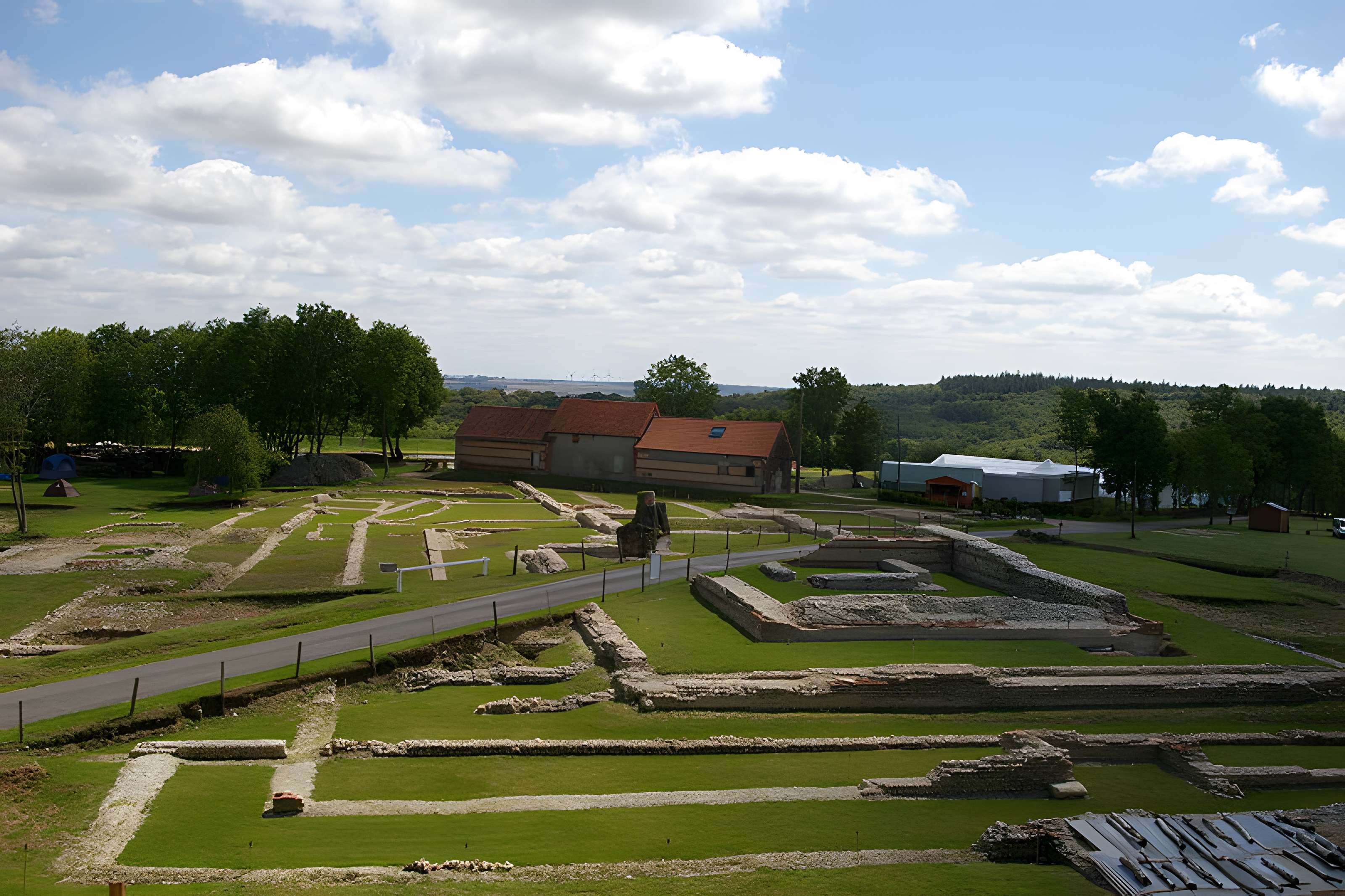 Briga : site archéologique gallo-romain du Bois l'Abbé