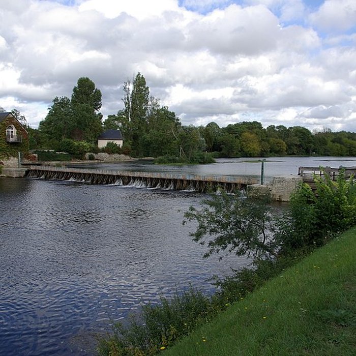 Photo de Site du barrage éclusé mobile à aiguilles de Nitray