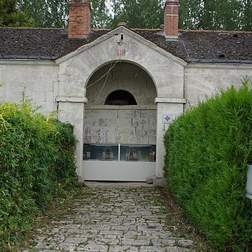 Site du barrage éclusé mobile à aiguilles de Nitray