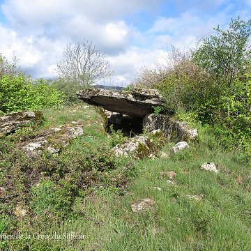 Site mégalithique du plateau de Poujoulet également sur commune de Montrodat