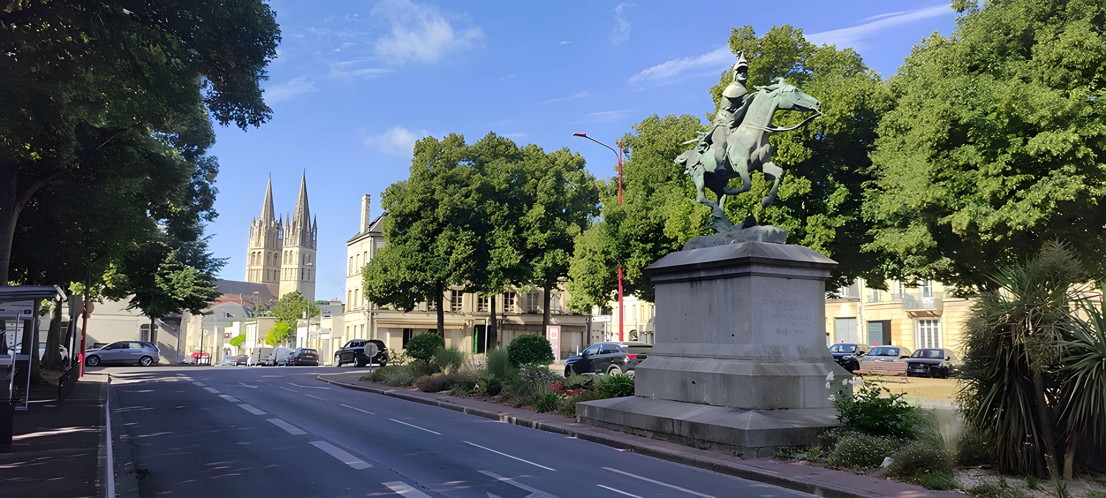 Statue de Duguesclin à Caen