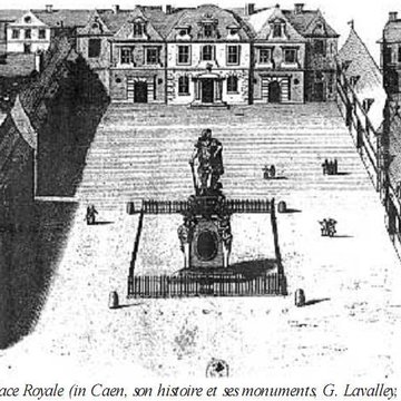 Statue de Louis XIV à Caen