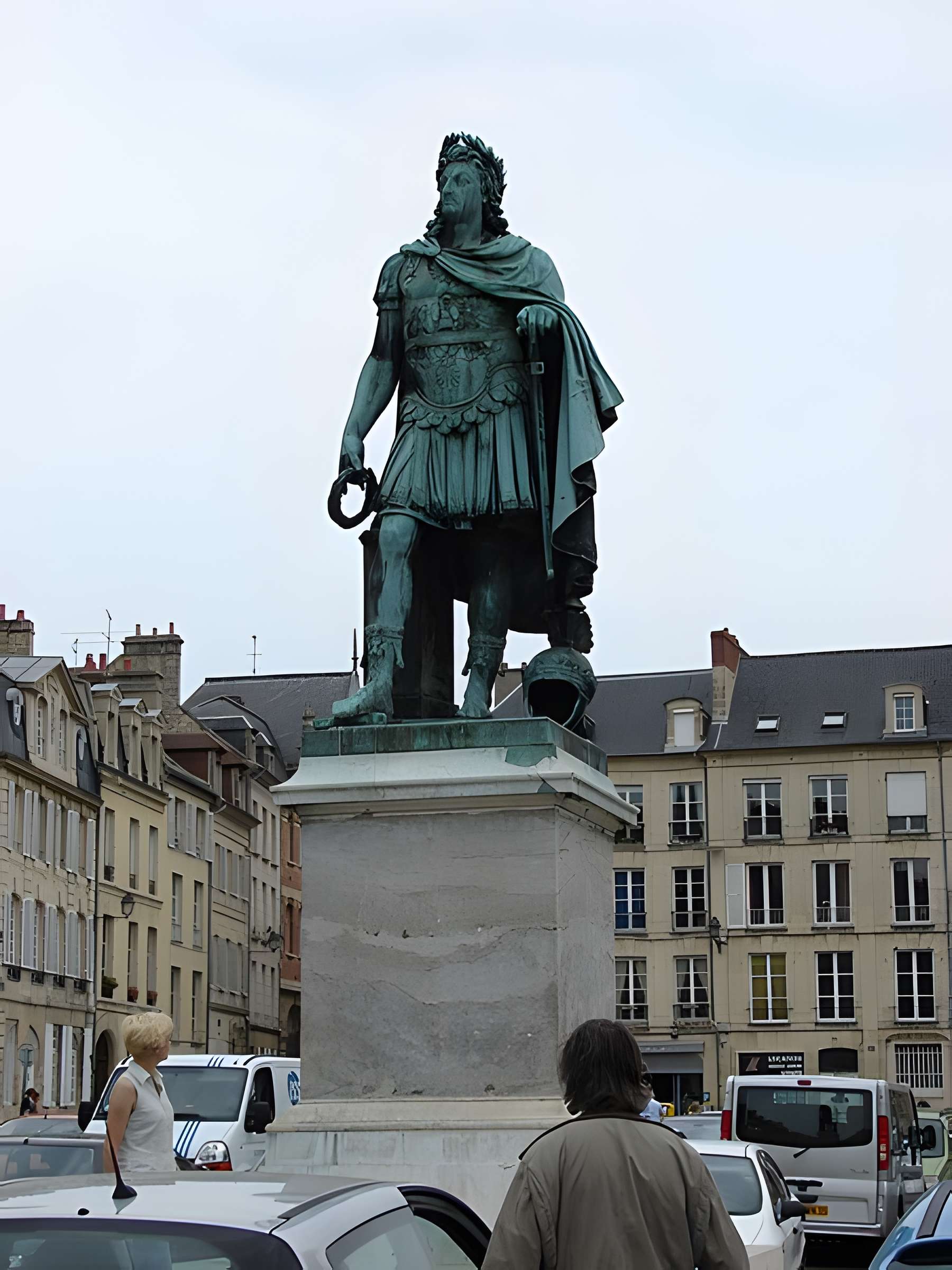Statue de Louis XIV à Caen