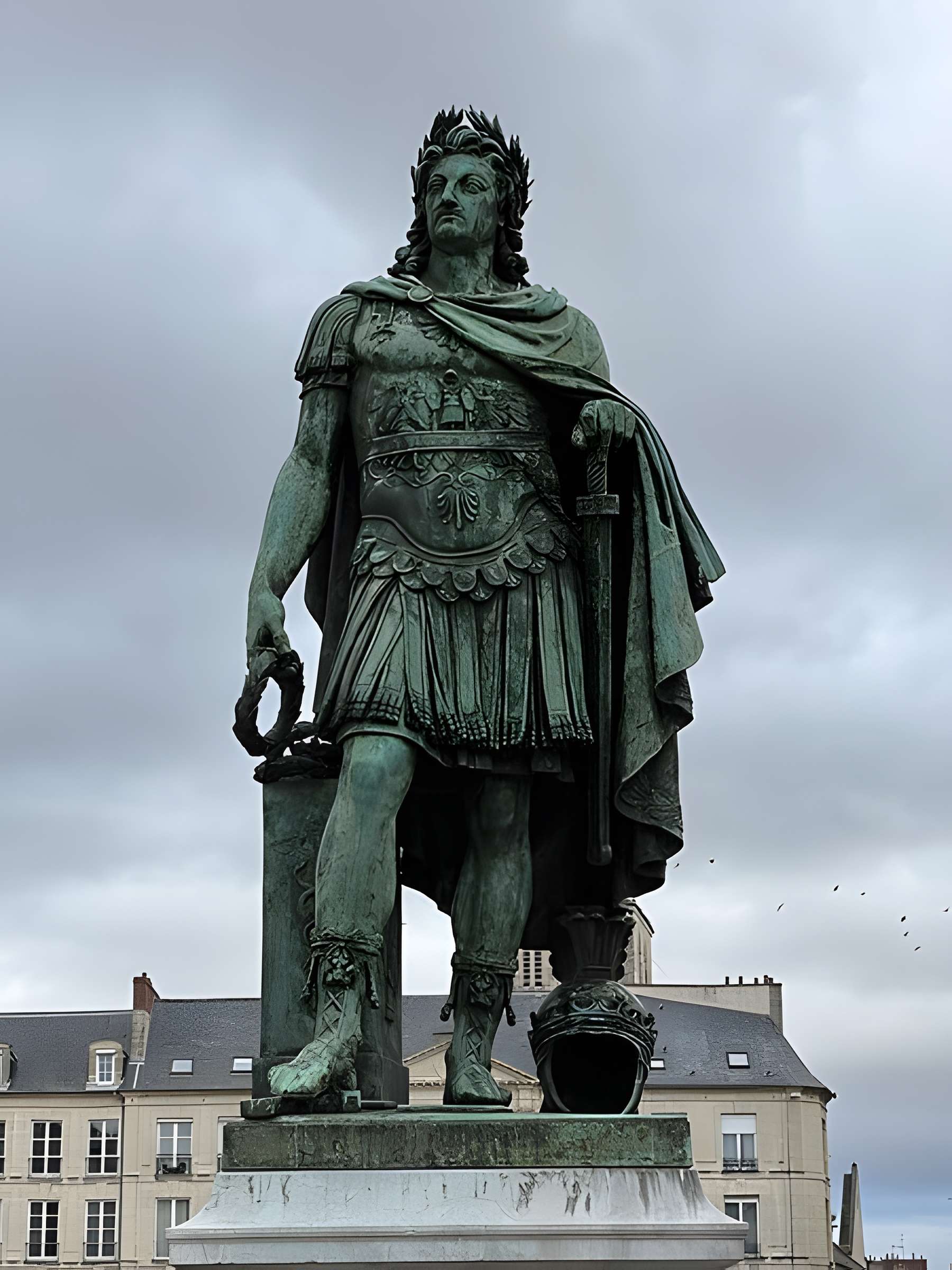 Statue de Louis XIV à Caen