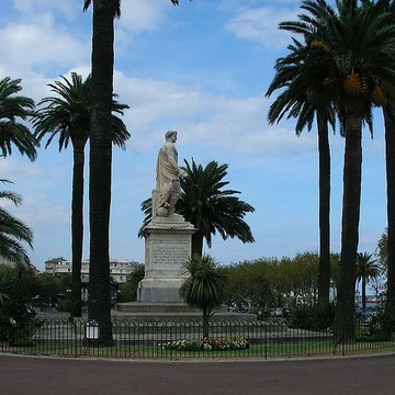 Statue de Napoleon Ier à Bastia