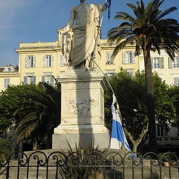 Statue de Napoleon Ier à Bastia