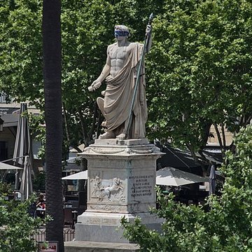 Statue de Napoleon Ier à Bastia