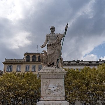 Statue de Napoleon Ier à Bastia