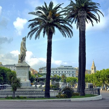 Statue de Napoleon Ier à Bastia